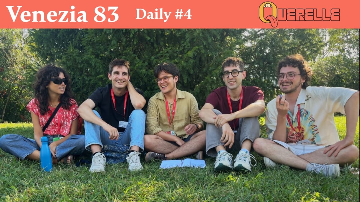 VENEZIA 83 - DAILY #4 immagine principale dell'articolo