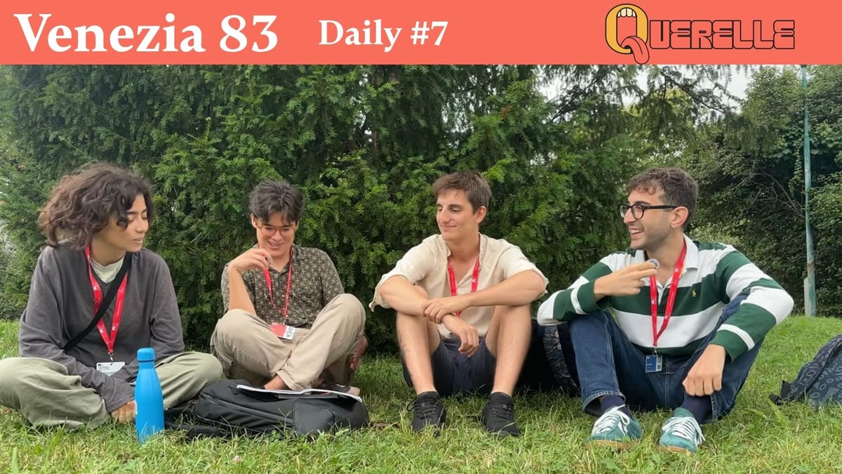 VENEZIA 83 - DAILY #7 immagine principale dell'articolo